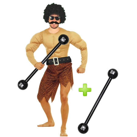 Disfraz de Forzudo de Circo Leopardo - Disfraces de Circo para Hombre