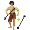 Disfraz de Forzudo de Circo Leopardo - Disfraces de Circo para Hombre