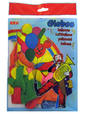 Globos Multicolor 100 Unid - Globos