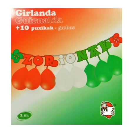 Garland amb globus Felicitats
