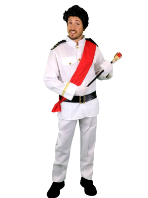 Disfraz de Principe de cuento Blanco - Disfraces de Principes para Hombres