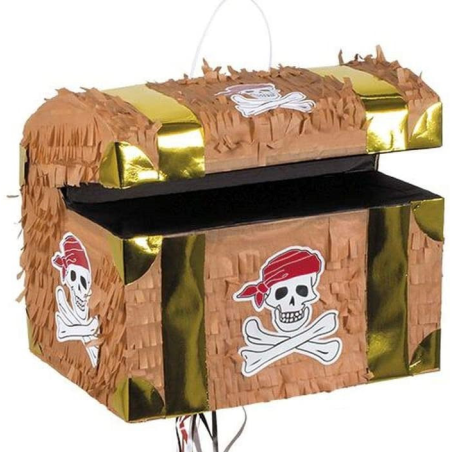 Piñata cofre del Tesoro - Piñatas