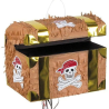 Pinata en forme de coffre au Trésor