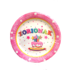 Platos Zorionak Rosas - CELEBRACIONES