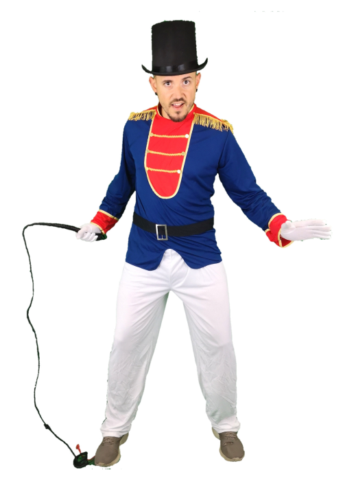 Disfraz de Domador Azul - Packs Disfraces de Circo