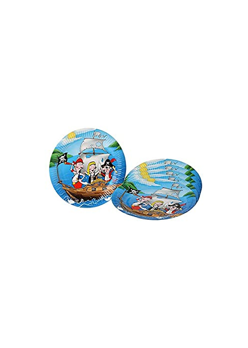 Platos de pirata  - Fiestas de Cumpleaños de Piratas