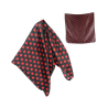 Pañuelo de Lunares Negro y Rojo - Mantones, pañuelos y Fajines