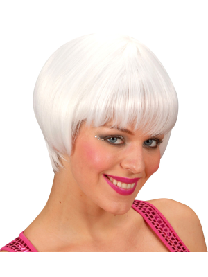 Wig Rave White