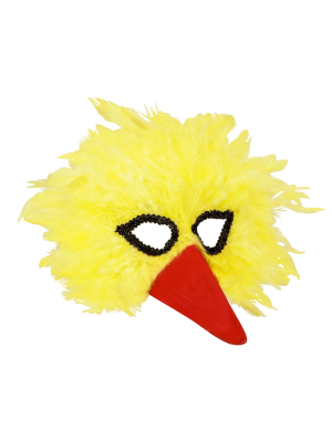 Mascara de Pajaro Amarillo con Pico - Mascaras y Antifaces