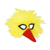 Mascara de Pajaro Amarillo con Pico - Mascaras y Antifaces