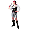 Disfraz de Piratesa a Rayas - Disfraces de Piratas para Mujer