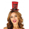 Mini Top Hat Gorria