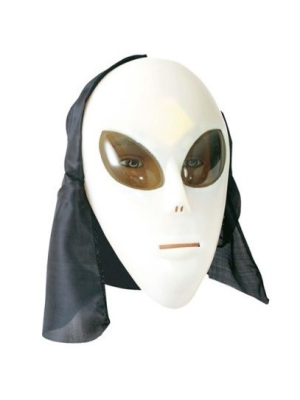 Mascara Alien con capucha - Complementos del Espacio