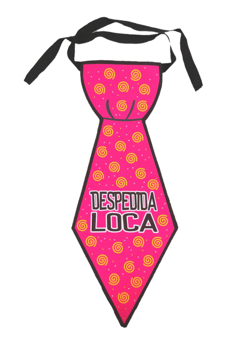Corbata Despedida Loca - COMPLEMENTOS DESPEDIDA