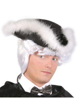 Sombrero Almirante con Plumas - Sombreros