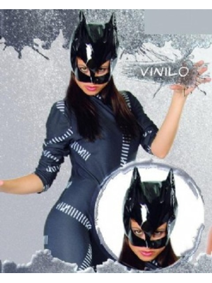 Mascara Mujer Gato Vinilo - Complementos de Superheroes y Comics