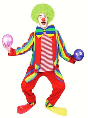 Disfraz de Payaso Arco Iris - Disfraces de Hombre