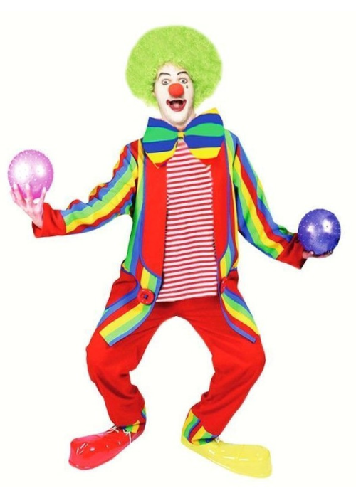 Disfraz de Payaso Arco Iris - Disfraces de Hombre