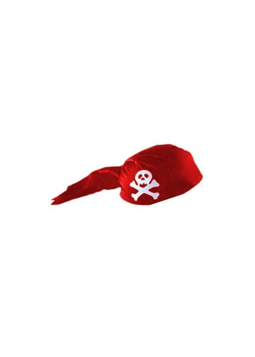 Sombrero Pirata Casquete Rojo - COMPLEMENTOS POR CATEGORIA