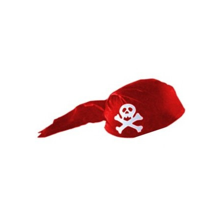 Sombrero Pirata Casquete Rojo - COMPLEMENTOS POR CATEGORIA