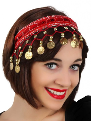 Diadema de Monedas colores Surtidos - Sombreros