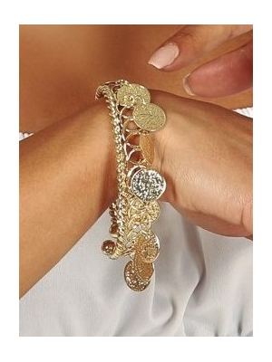 Pulsera de Monedas - Collares, Pulseras y Anillos