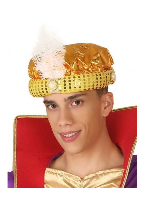 Turbante Arabe Dorado - COMPLEMENTOS POR CATEGORIA
