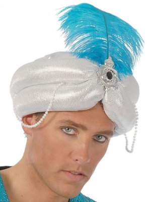 Turbante Maraja Plata - COMPLEMENTOS POR CATEGORIA