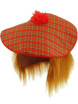 Gorro Escoces con Pelo - Complementos de Escoceses