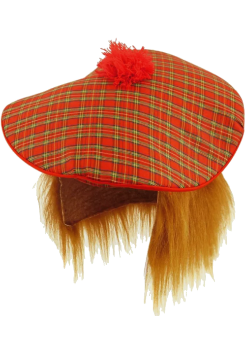 Gorro Escoces con Pelo - Complementos de Escoceses
