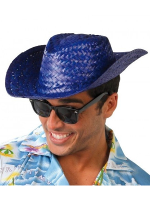 Sombrero de Paja Azul - Sombreros
