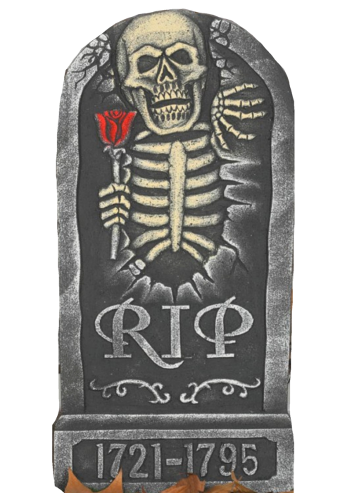 Lapida RIP 1721-1795 - Lapidas