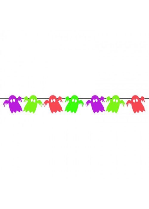 Guirnalda Neon Fantasmas - Guirnaldas y Globos