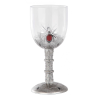 Copa con Araña - Platos, Vasos y Decoracion de Mesa