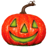 Calabaza 20 cm con luz - Calabazas