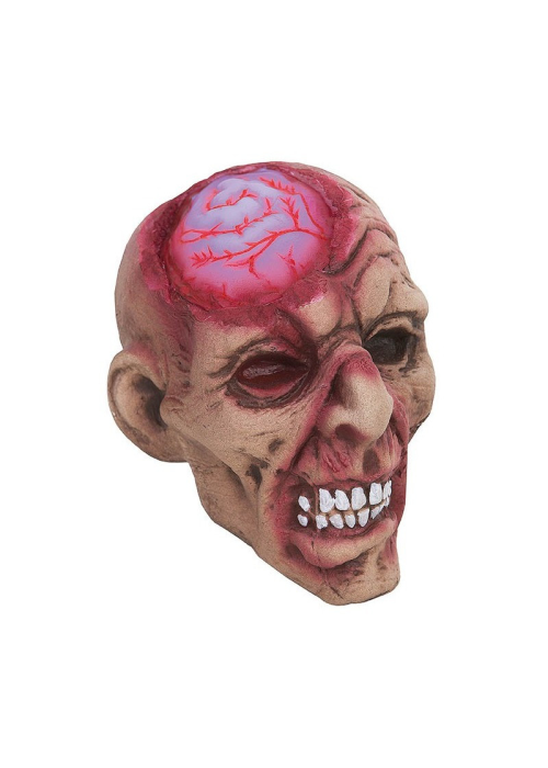 Cabeza Cerebro con luz - HALLOWEEN