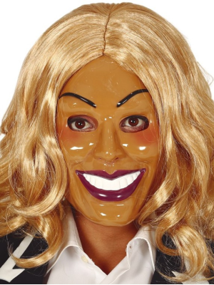 Mascara Purga Mujer Sonriente - Mascaras Halloween
