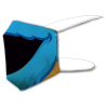 Mascarilla Monstruo Azul Infantil - Mascarillas Infantiles Originales