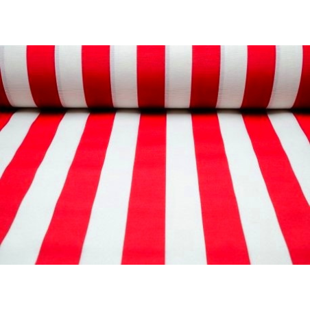 Tela por metro Roja y Blanca - Accesorios