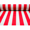 Tela por metro Roja y Blanca - Accesorios