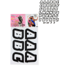 Letras Adhesivas 36 unid - COMPLEMENTOS DESPEDIDA