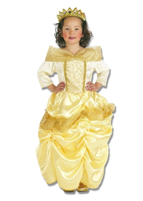 Disfraz de Princesa Amarilla Infantil - Disfraces de Princesas y Principes Infantiles