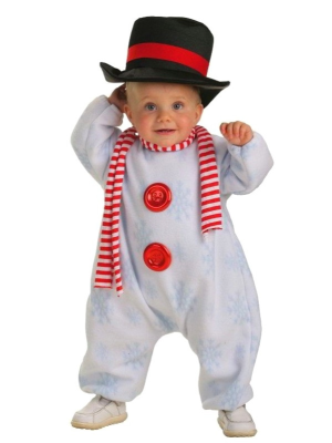 Disfraz de Muñeco de Nieve Bebe - Disfraces Navideños para Bebes