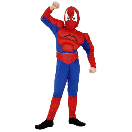 Vestit De Spiderman Muscular Nen