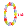 Pack 30 Collares Hawaianos - Packs Disfraces Hawaianos