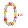 Pack 50 Collares Hawaianos - Packs Disfraces Hawaianos