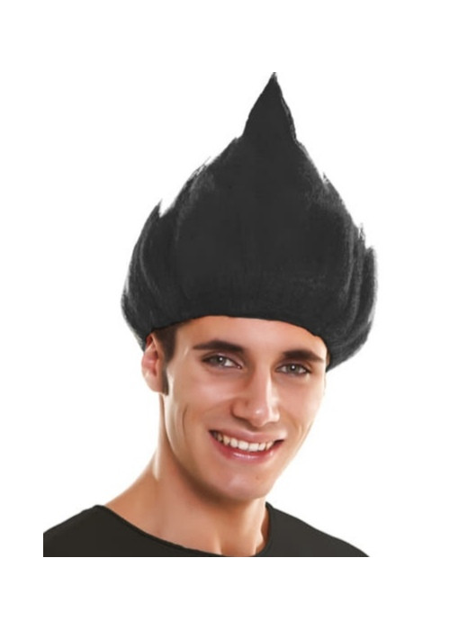 Peluca Troll Negra - Pelucas