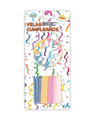 Velas magicas 24 und enciendes y no se apagan cump. Disfraces