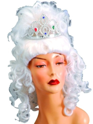 Wig With Crown Curly