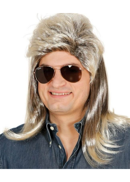 Peluca Rockero Mullet - COMPLEMENTOS POR CATEGORIA